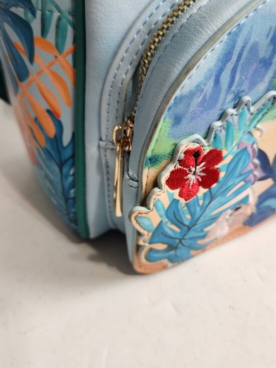Our Universe Disney Stitch with Angel Heart Pineapple Mini Backpack Embroidered main image 13